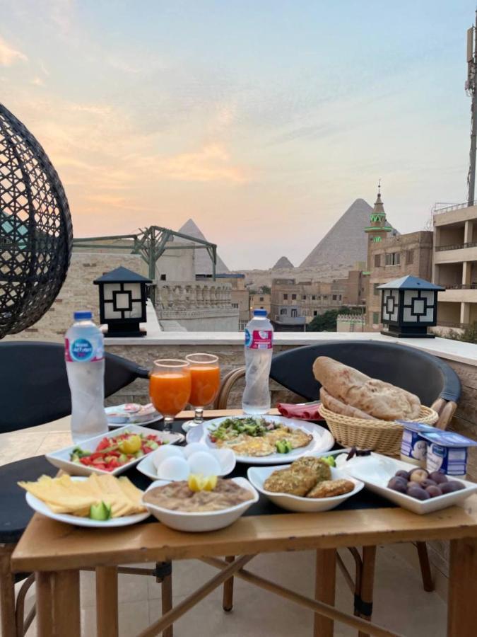 Locanda Pyramids Hotel Kafret el-Gabal Eksteriør bilde