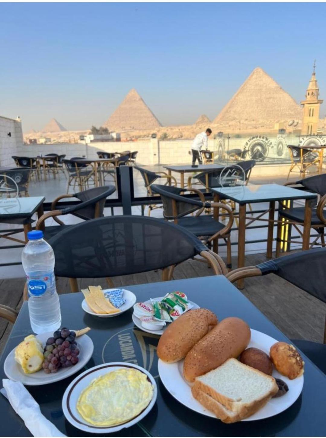 Locanda Pyramids Hotel Kafret el-Gabal Eksteriør bilde